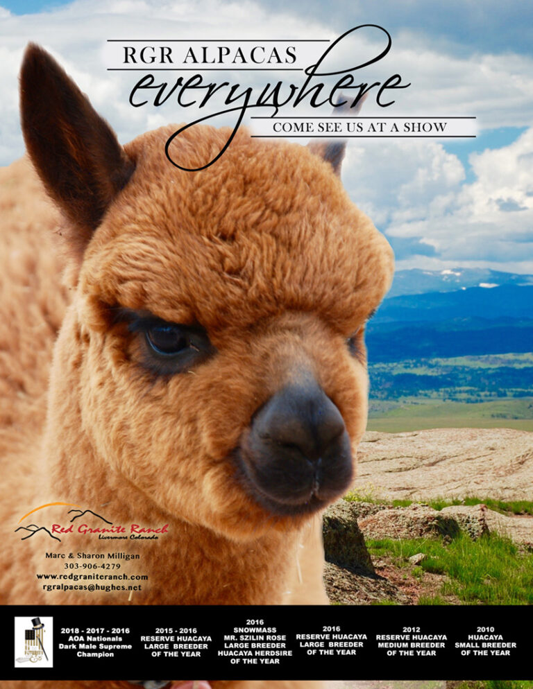 Red Granite Ranch - sponsor - Alpaca Showtacular