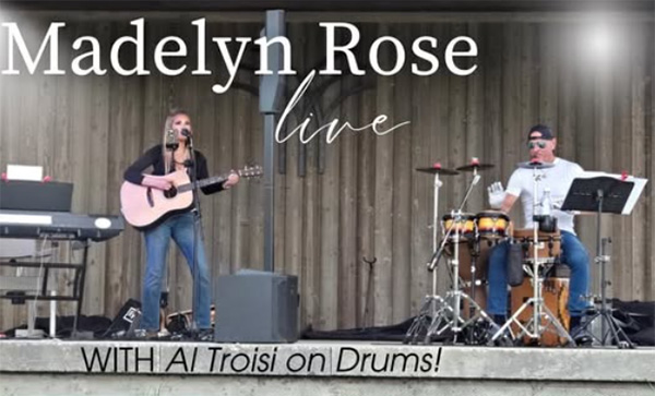 Band will be Madelyn Rose with drummer Al Troisi at Alpaca Showtacular