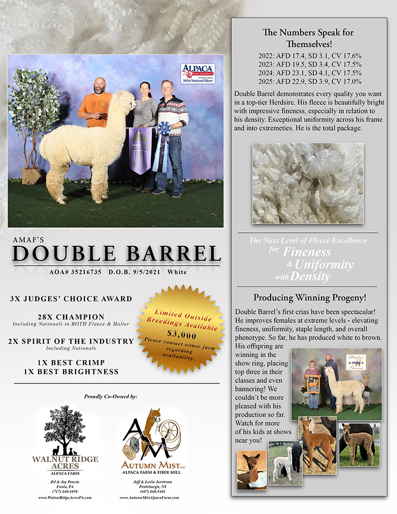 Walnut Ridge Acres Alpaca Farm - sponsor -Alpaca Showtacular